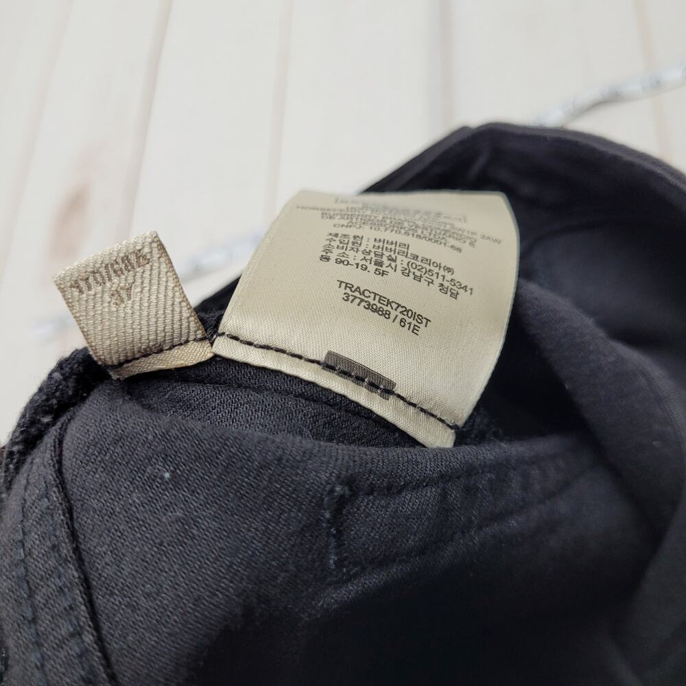 Burberry Brit black leather panel skinny jeans equestrian moto - Picture 8 of 10